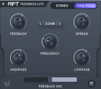Minimal Audio Rift Feedback lite